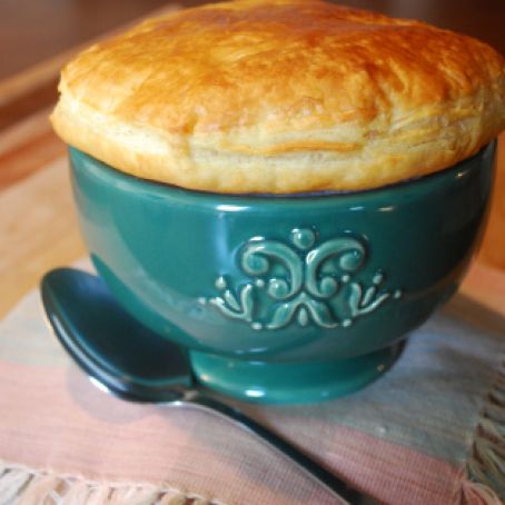 Chicken, Mushroom and Bacon Pie