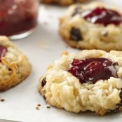 Cherry Cookie Macaroons