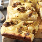 Potato-Leek Focaccia