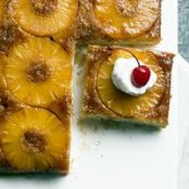 Pineapple Upside-Down Coffee Cake