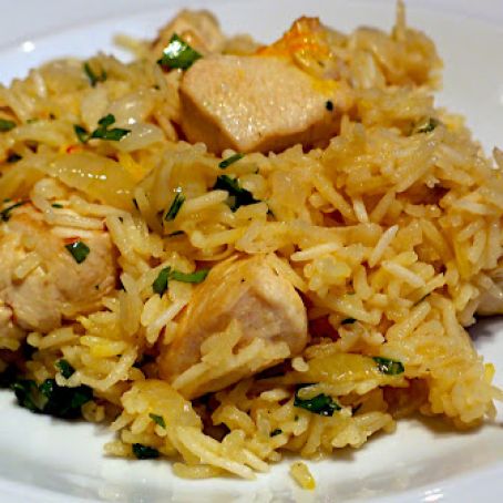 Chicken and Broccoli Rice Pilaf
