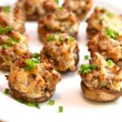 Sausage Stuffed Mushrooms