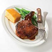 Skillet Barbecued Pork Chops