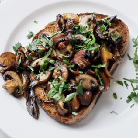 Mushrooms on Toast