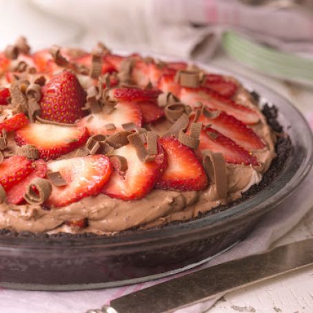 Chocolate Strawberry Dream Pie