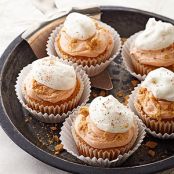 Easy Pumpkin Pie Cupcakes
