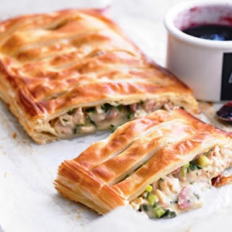 Turkey & Ham Free-form Pie