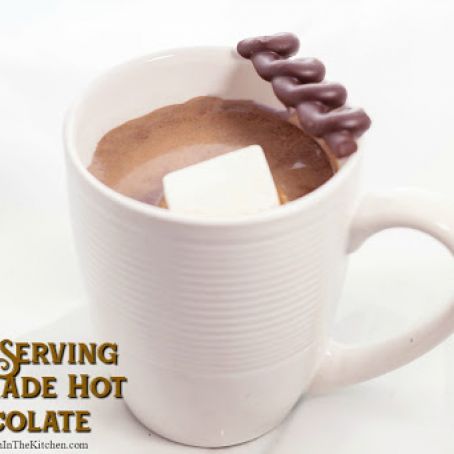 'Single Serving Homemade Hot Chocolate