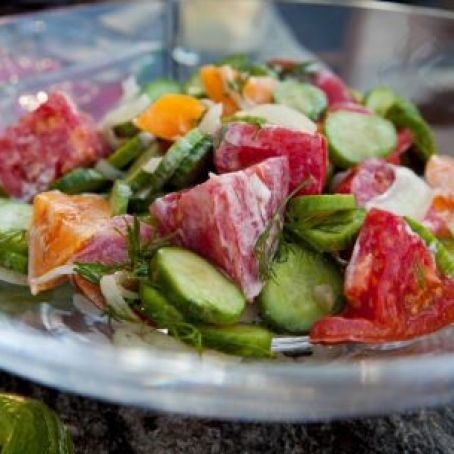 Grandma's Heirloom Tomato Salad