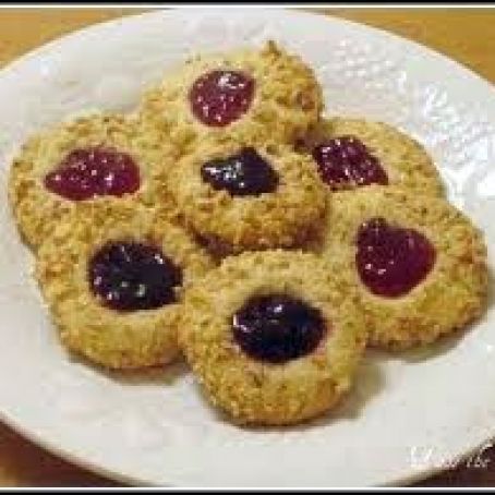 Fruit Filled Thumbprint Cookies
