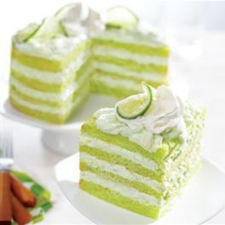 Key Lime Torte with Pineapple-Ricotta Filling