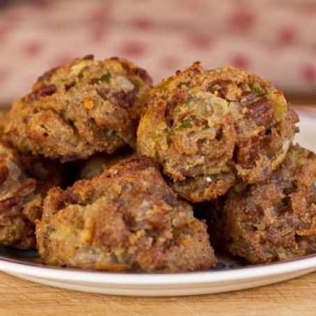 Thanksgiving Stuffing Balls
