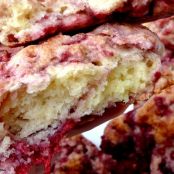 Fast and Easy Raspberry Scones