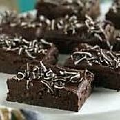 Creme De Menthe Brownies
