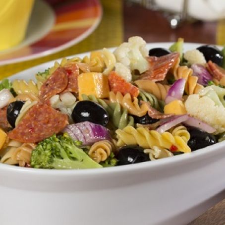 Garbage Pasta Salad