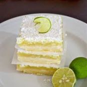 Lime Coconut Squares