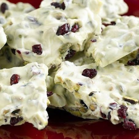 White Chocolate Holiday Bark