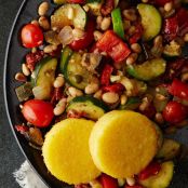 Ratatouille with White Beans & Polenta