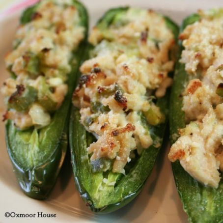 Lower calorie jalapeno poppers
