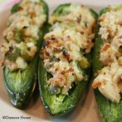 Lower calorie jalapeno poppers