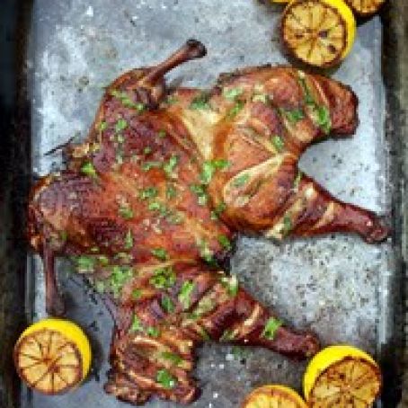 BUTTERFLIED BBQ CHICKEN