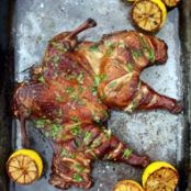 BUTTERFLIED BBQ CHICKEN