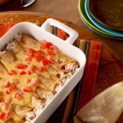 Microwave Chicken Enchiladas
