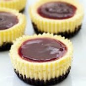 Mini Black Bottom Cheese Cakes