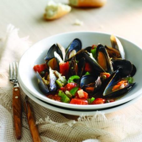 MUSSELS****Mediterranean Steamed Mussels
