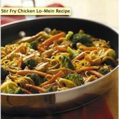 Stir Fry Chicken Lo-Mein Recipe