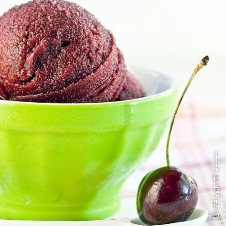 Bing Cherry Sorbetto