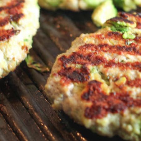 Turkey Avocado Burgers