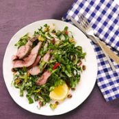 Steak with Wilted Swiss Chard