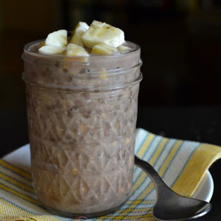 Refrigerator Oatmeal - Chocolate