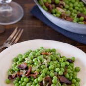 Sauteed Peas and Bacon