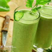 Ginger Cucumber Detox Juice That Naturally Fights Belly Bloat