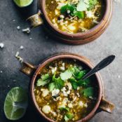 Mushroom Poblano Posole Verde