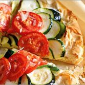 Ricotta and Zucchini Tomato Tart Recipe
