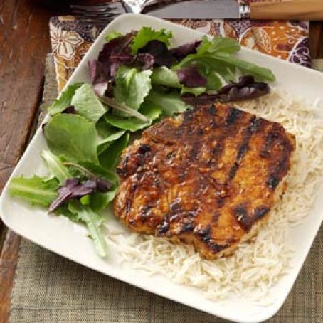 Southwest Summer Pork Chops Recipe