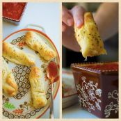 Pizza Stone Mozzarella Sticks