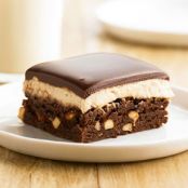 Peanutty Brownie Bars