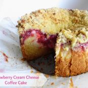 Coffee Cake-Strawberry Cream Cheese
