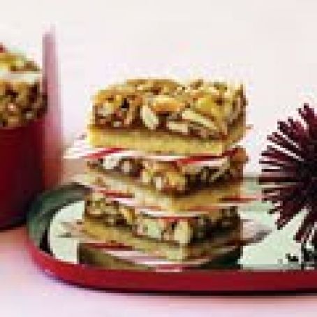 Toffee Cashew Crunch Bars