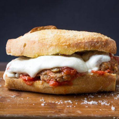 Italian-American Meatball Sandwiches