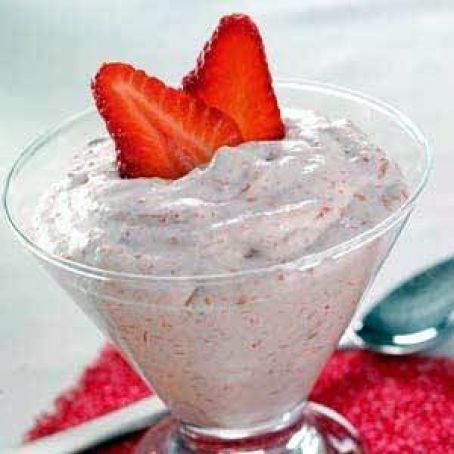 Strawberry Rhubarb Cream
