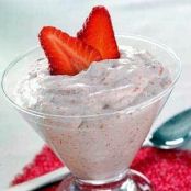 Strawberry Rhubarb Cream