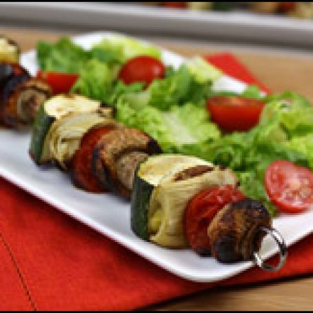 Super-Simple Veggie Skewers