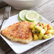 FISH*****Baked Fish with Panko and Parmigiano