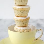 Lemon Pound Cake Muffins