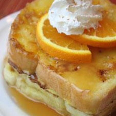 Orange Crusted French Toast
